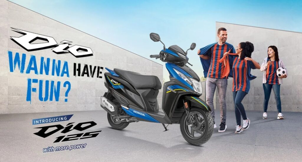 सिर्फ ₹10,000 में अपनी Honda Dio 125 पाएं - अब आपके पास होगा शानदार स्कूटर! 1 Honda Dio 125