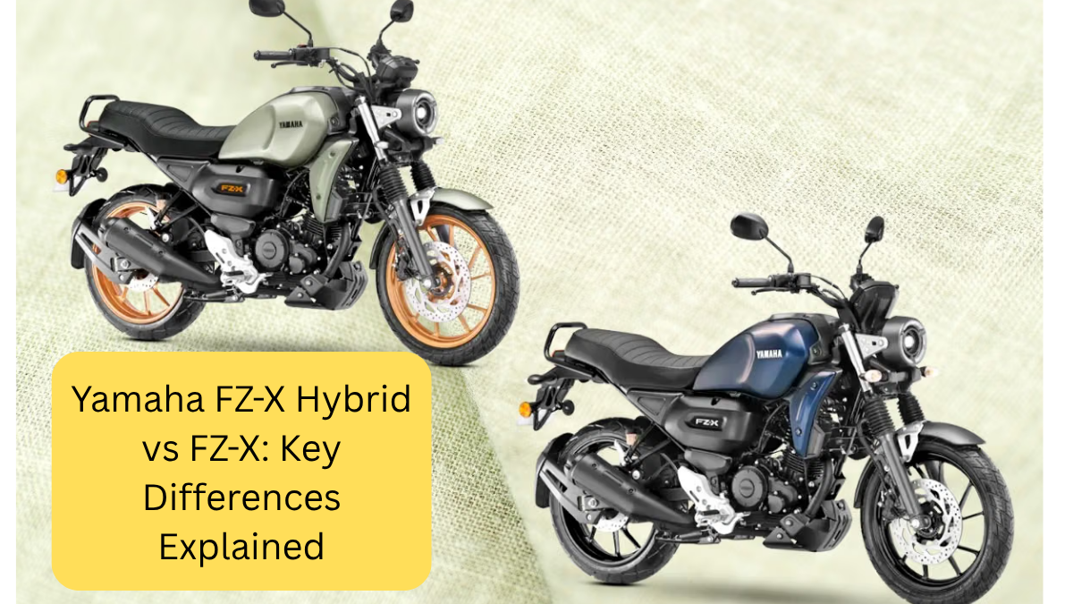 Yamaha FZ X Hybrid vs FZ X