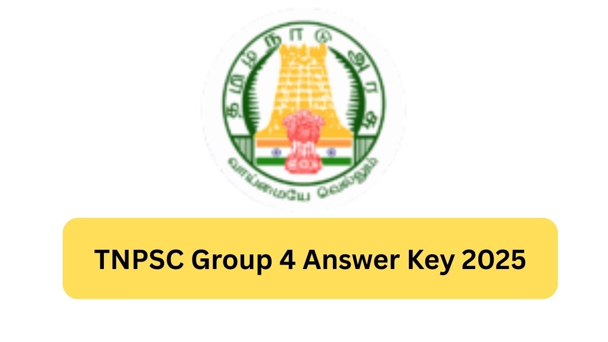 TNPSC Group 4 Answer Key 2025