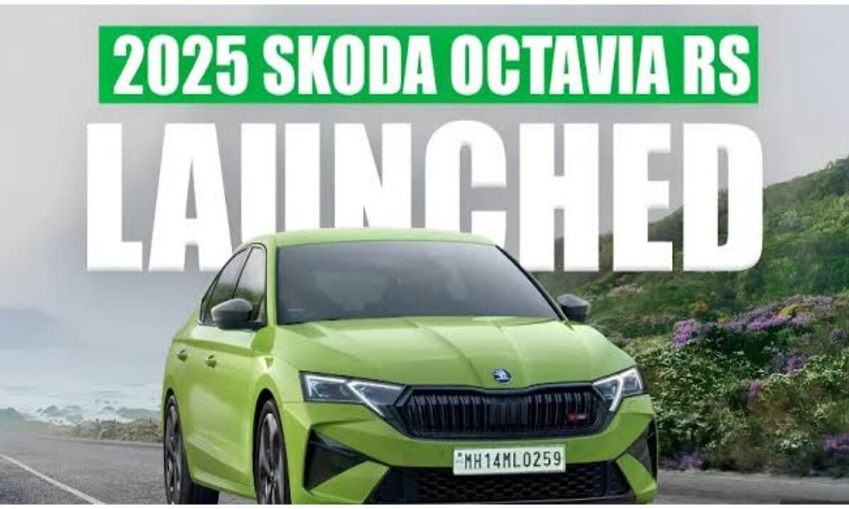 2025 Skoda Octavia RS Launched in India with Just 100 Units