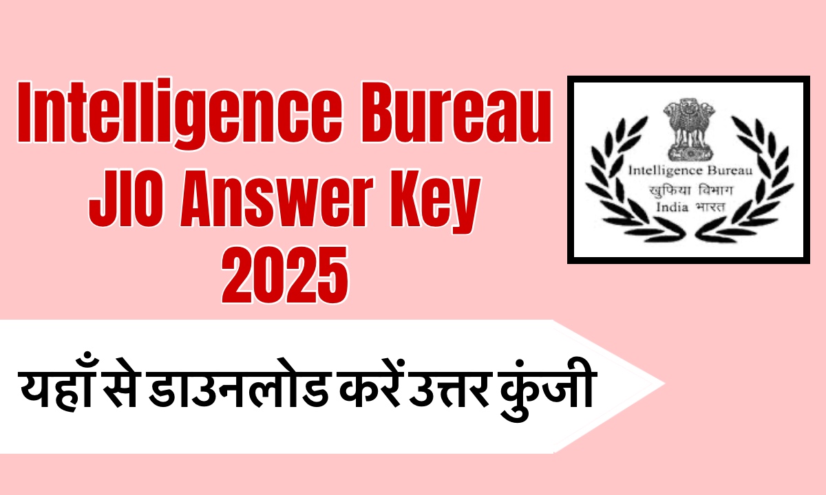 IB JIO Answer Key 2025 Released Soon