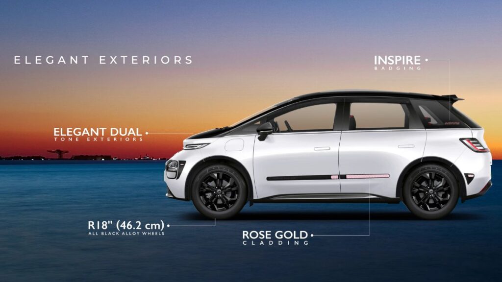 MG Windsor EV Inspire Edition Launched: Premium Features, Pricing, and Booking Details 1 MG Windsor EV Inspire Edition 2