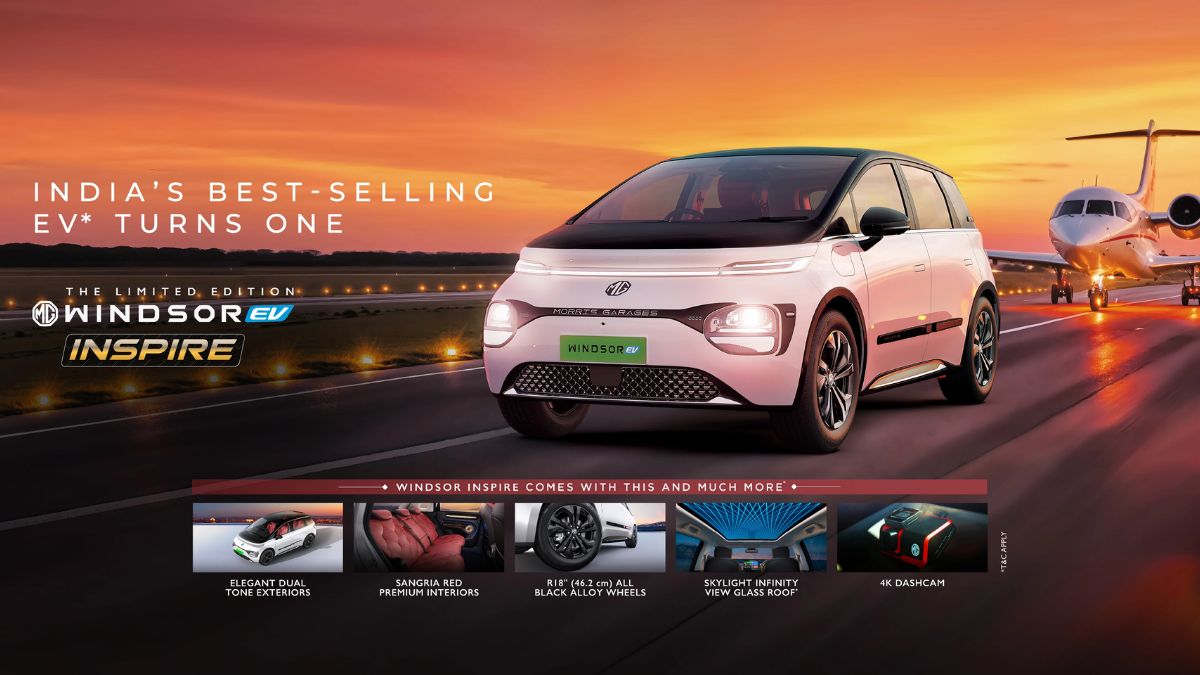 MG Windsor EV Inspire Edition Launched