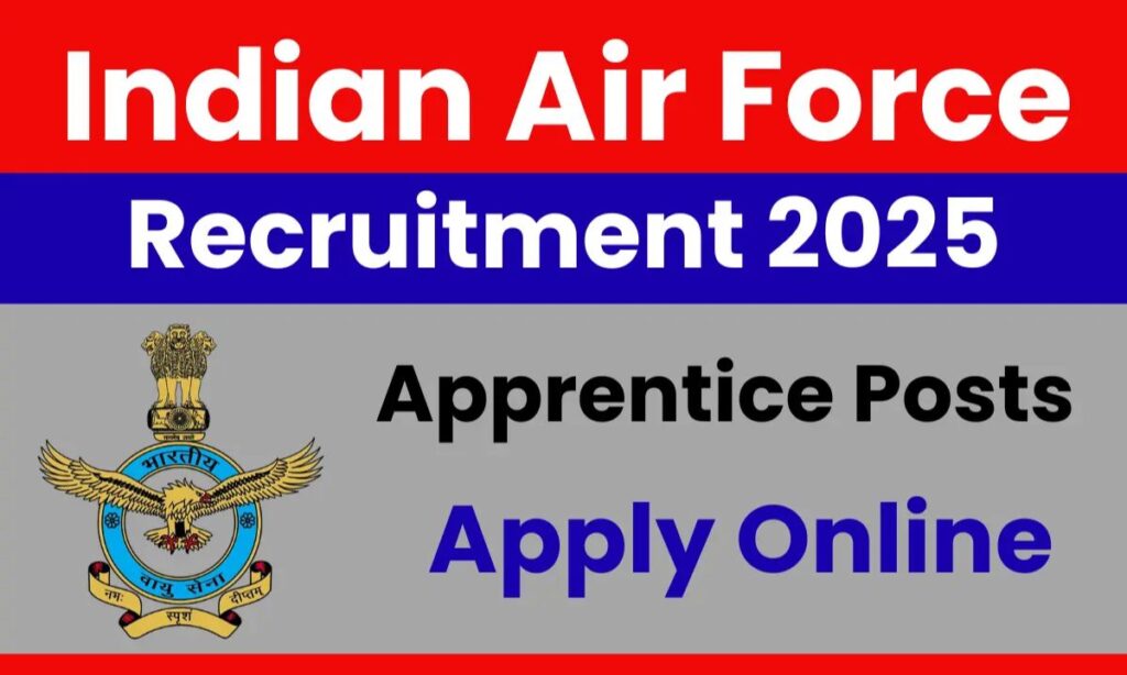 Indian Air Force Apprentice Recruitment 2025: Application Begins, Last Date 30 December — Check Full Details 2 AddText 12 08 02.21.30