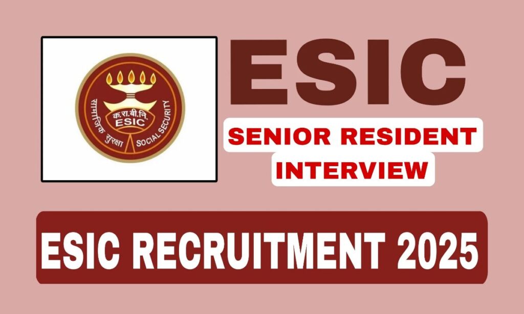 ESIC Faridabad Recruitment 2025: 52 Senior Resident Posts — Excellent Opportunity for Medical PG Doctors 2 AddText 12 10 11.54.46