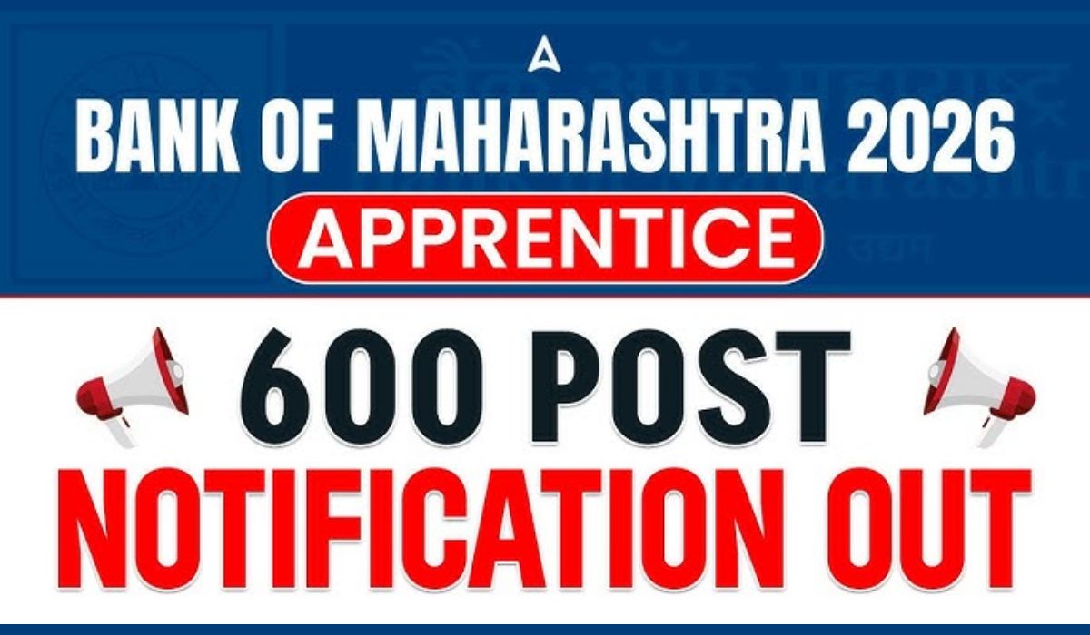 Bank of Maharashtra Apprentice Recruitment 2026