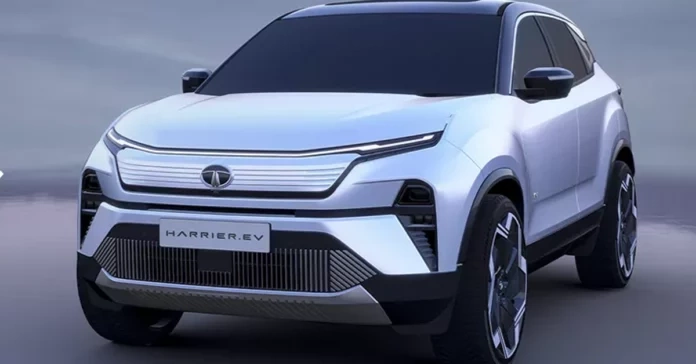 Tata Safari EV: Powerful, Premium, and Electric SUV – Price and Features 1 harrierev 696x364 1