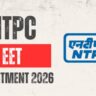 NTPC EET Recruitment 2026