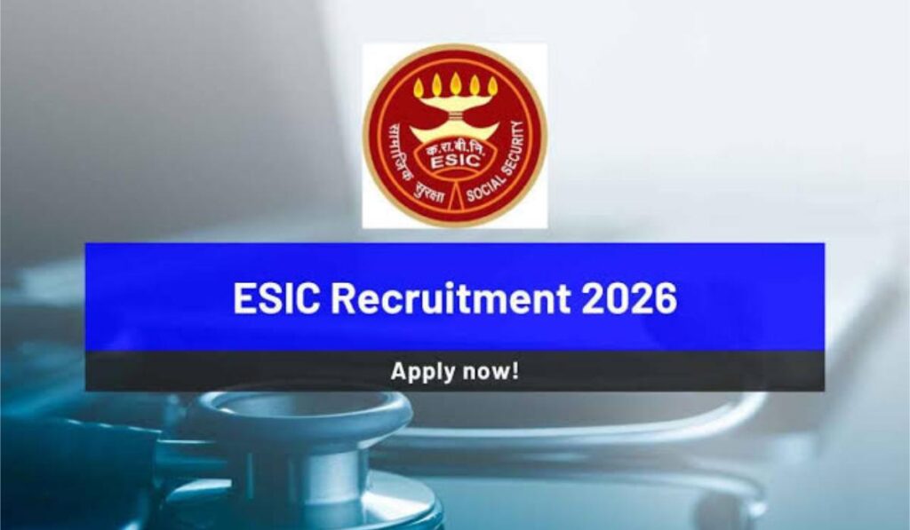 Employees' State Insurance Corporation (ESIC) Recruitment 2026: 101 Vacancies for MBBS & PG Candidates 1 AddText 02 21 02.25.30