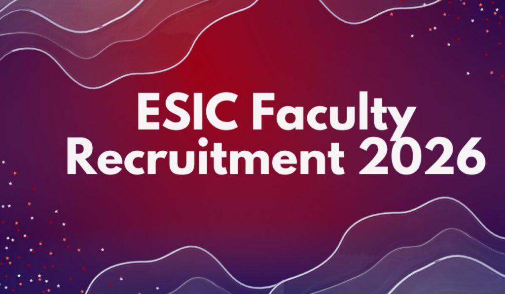 Employees' State Insurance Corporation (ESIC) Recruitment 2026: 101 Vacancies for MBBS & PG Candidates 2 AddText 02 21 02.25.41