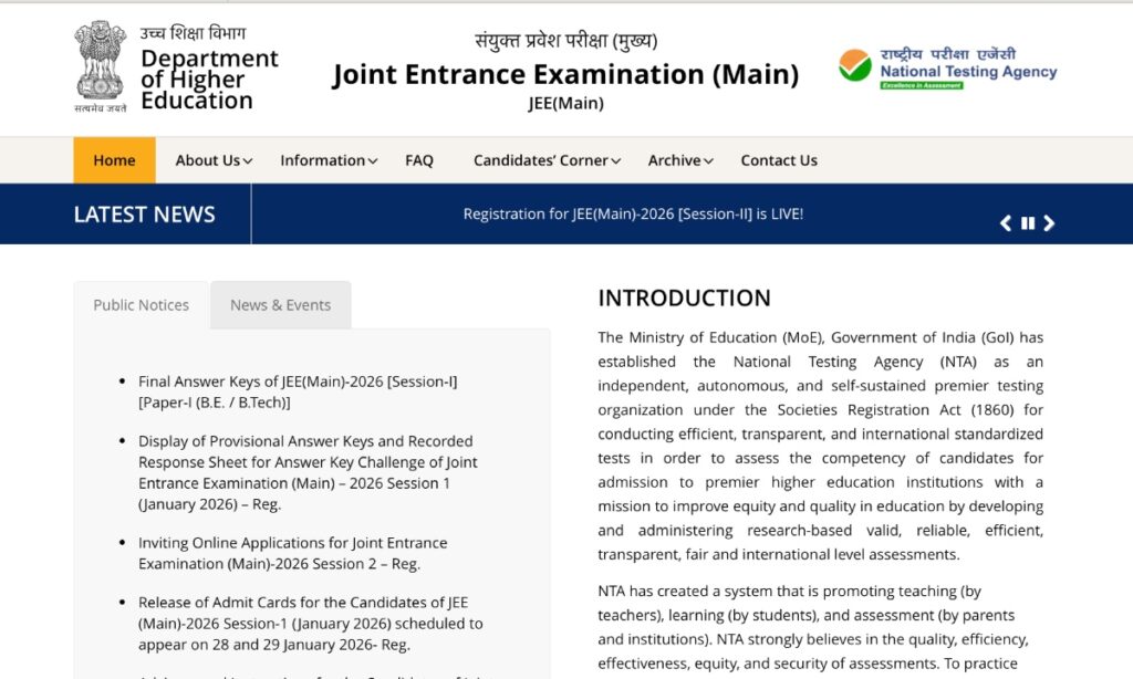 JEE Mains Result 2026 Out Today: Download Your Scorecard Instantly at Official Website 2 IMG 8786