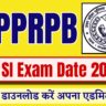 UP SI Exam Date 2026
