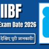 CAIIB Exam Date 2026