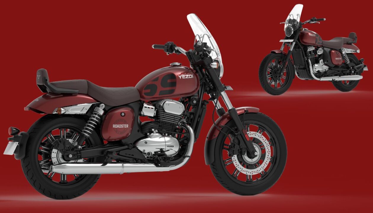 Yezdi Roadster Red Wolf Special Edition