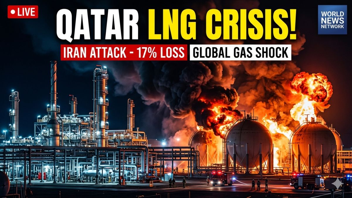 Iran Attack Cuts Qatar LNG Capacity by 17% for 5 Years | Global Energy Crisis
