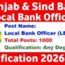 Punjab and Sind Bank LBO Recruitment 2026