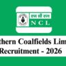 Northern Coalfields Limited Recruitment 2026