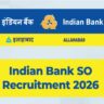 Indian Bank Recruitment 2026