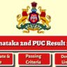 Karnataka 2nd PUC Result 2026