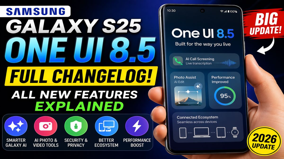 Samsung Galaxy S25 One UI 8.5 Update