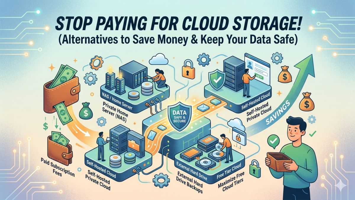 Stop Paying for Cloud Storage alternatives